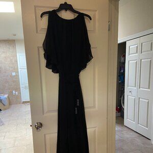 NWOT Chaus long full-legged Jumpsuit with tie waist 2X